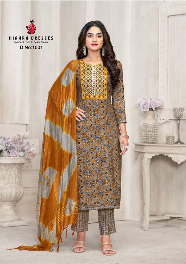 Hiaara Subhi Vol-1 – Kurti Pant With Dupatta